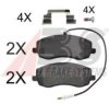 A.B.S. 37734 OE Brake Pad Set, disc brake
